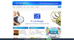 Desktop Screenshot of drluisalmagro.com